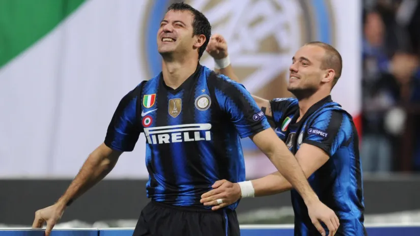 Deki Stanković i Vesli Snajder kao igrači (©Reuters)