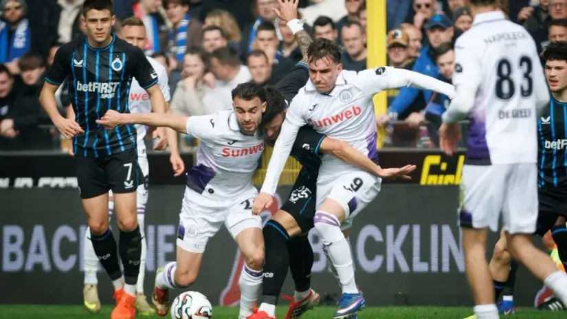 Detalj sa utakmice Klub Briž - Anderleht (©AFP)