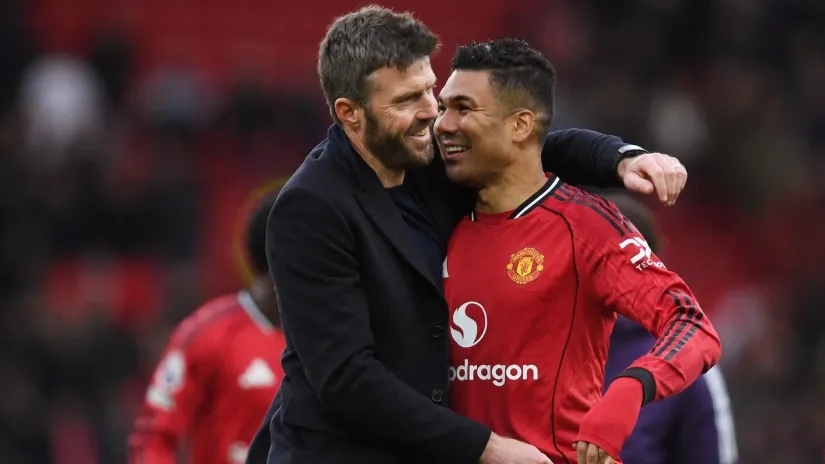 Majkl Kerik i Kazemiro (©Reuters)