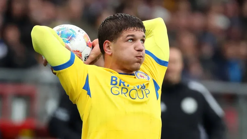 Jovan Mijatović u dresu Ajntrahta (©Guliver)