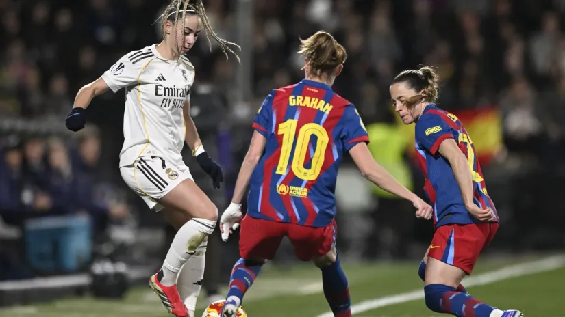 Detalj sa meča Real - Barselona (©Reuters)