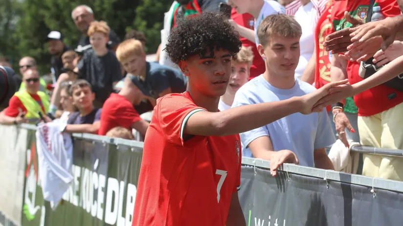 Kristijano Ronaldo Žunior (©Zeljko Hajdinjak CROPIX Copyright: xxZeljkoxHajdinjakx portugal_japan58-130525)