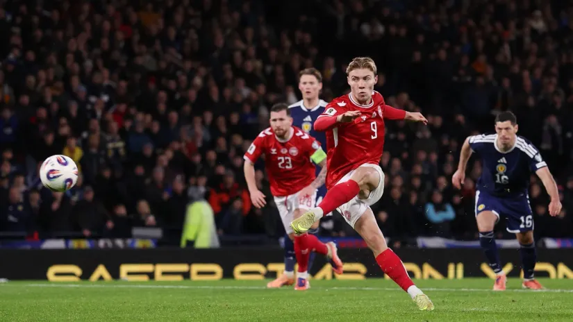 Rasmus Hejlund (©Reuters)