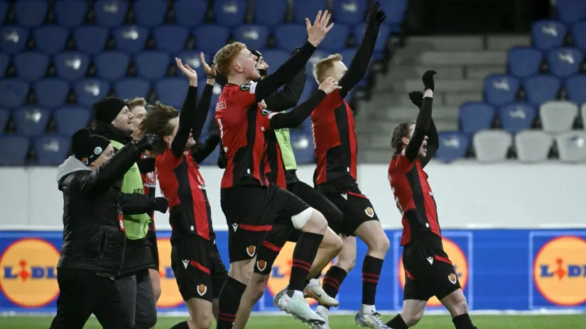 Fudbaleri Vikingura (©Reuters)