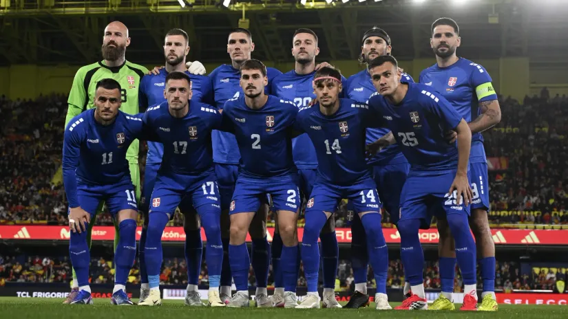 Startnih 11 koji su istrčali na teren protiv Španije (©Reuters)