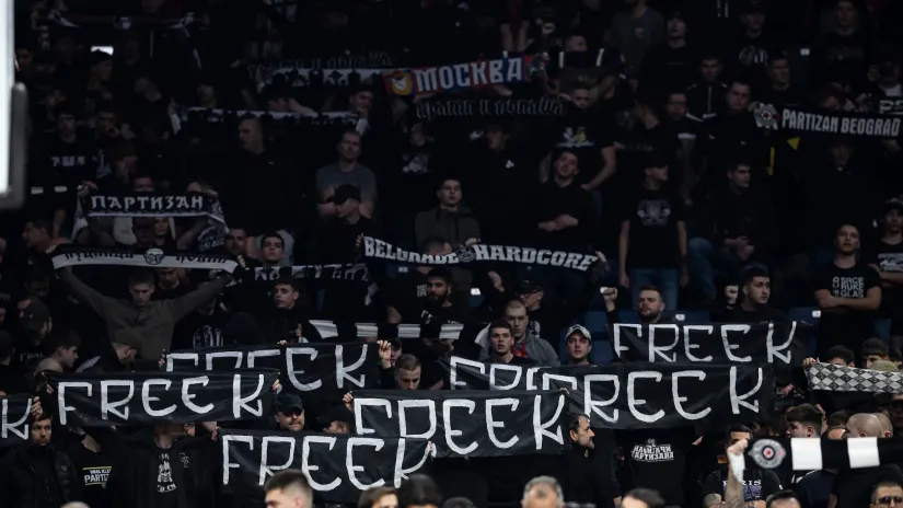 Navijači Partizan Mozzart Beta (©Star Sport)