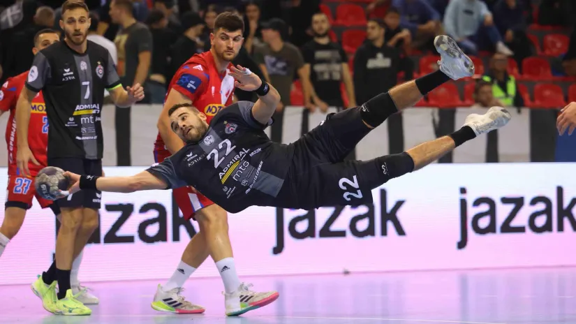 Ivan Mićić jesenas na Banjici u duelu sa Vojvodinom (©ARKUS liga)