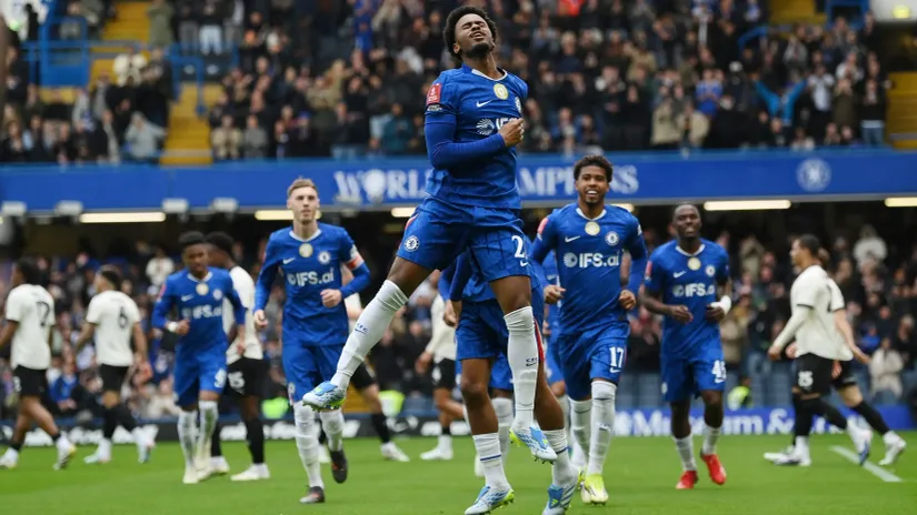 Slavlje fudbalera Čelsija (©Reuters)