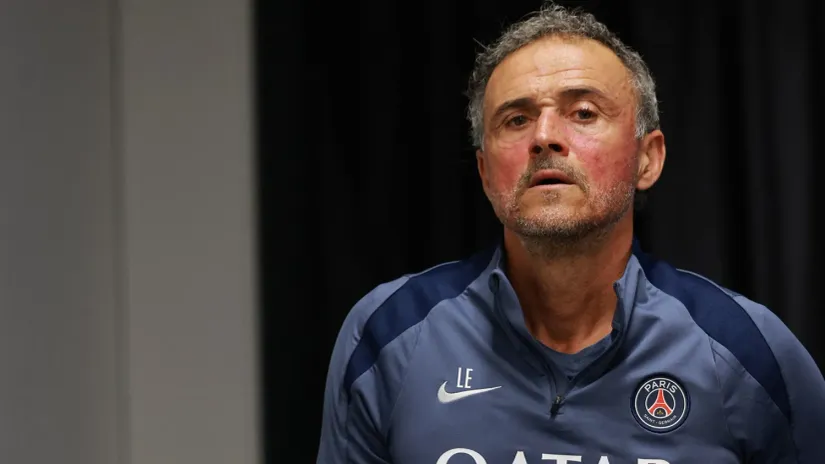 Luis Enrike (©Reuters)