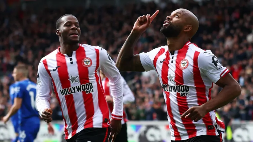 Slavlje Brentforda (©Reuters)