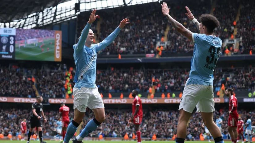 Erling Haland i Niko O'Rajli (©Reuters)