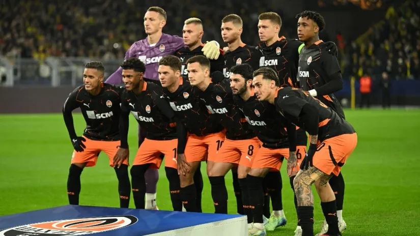 Fudbaleri Šahtjora (©AFP)