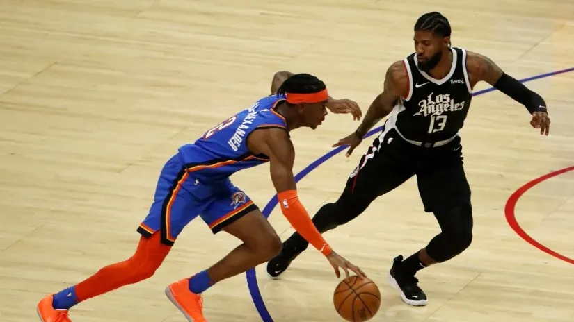 Šej Gildžes Aleksander i Pol Džordž (AFP)