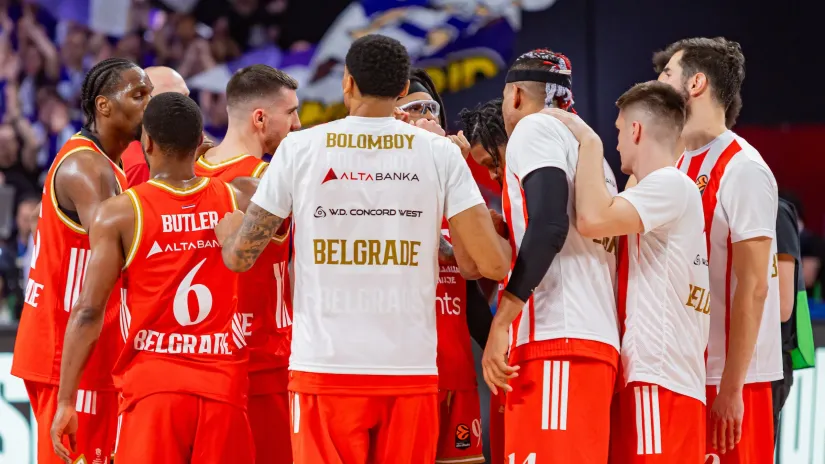Košarkaši Crvene zvezde u Madridu (©Star Sport)