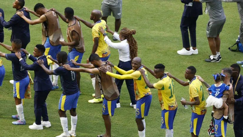 Fudbaleri Mamelodija (©Reuters)