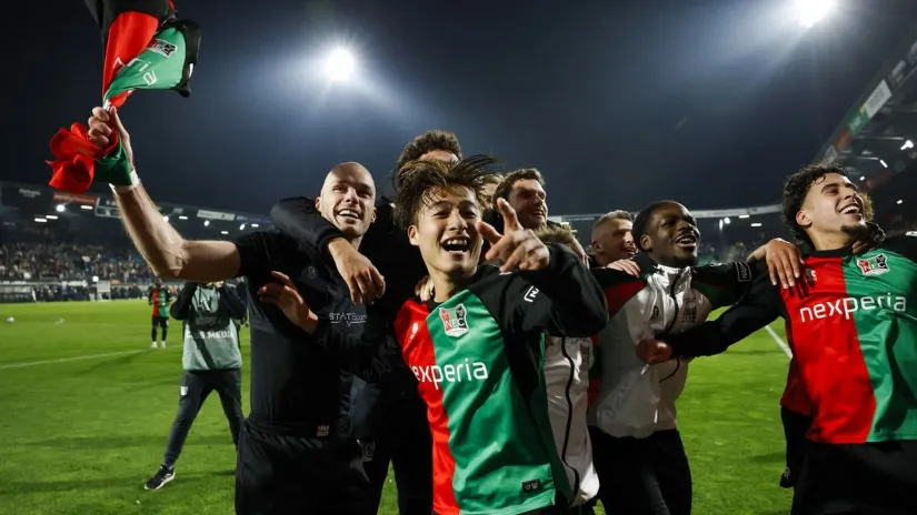 Fudbaleri NEC-a (©AFP)