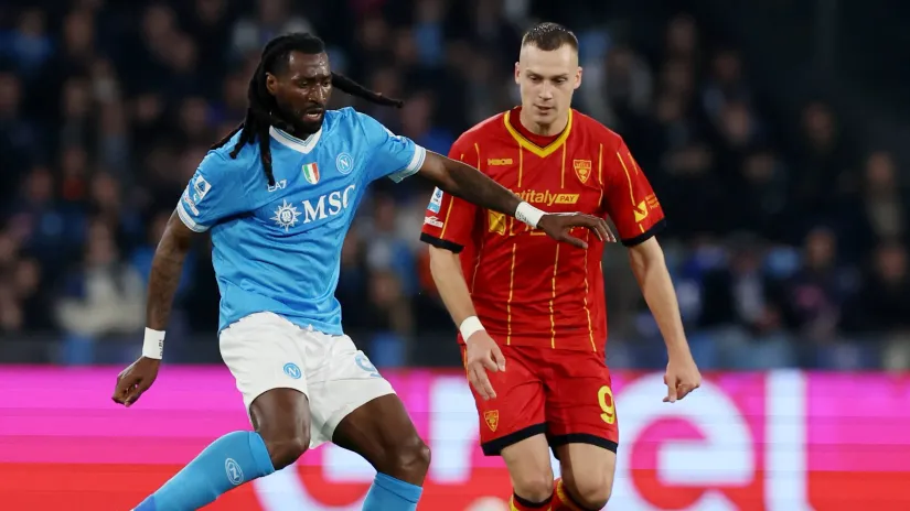 Nikola Štulić protiv Napolija (©Reuters)