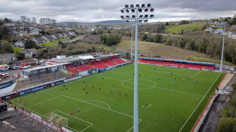Stadion Larna (©Guliver/INPHO Presseye Matt Mackey)