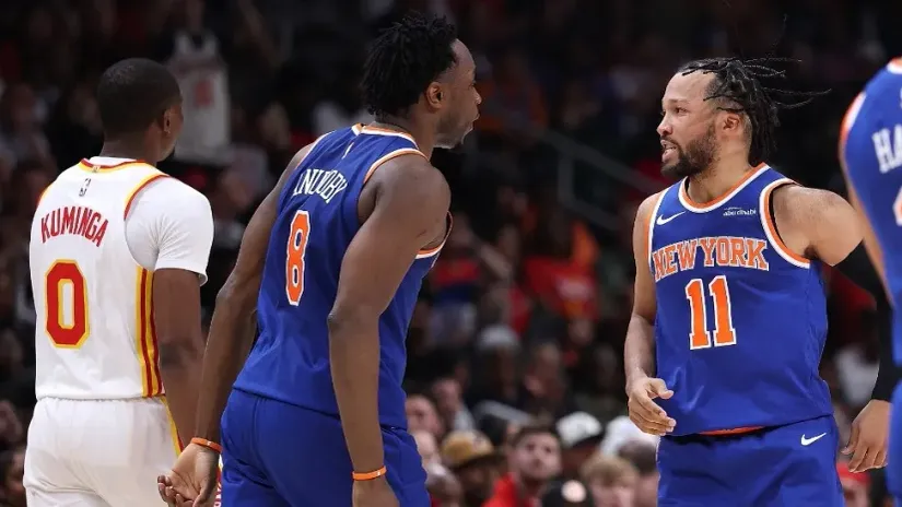 Ou Dži Anunobi i Džejlen Branson (AFP)