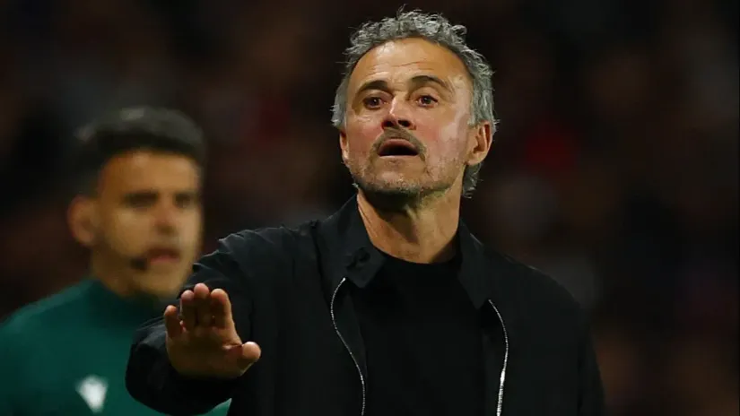 Luis Enrike (©Reuters)