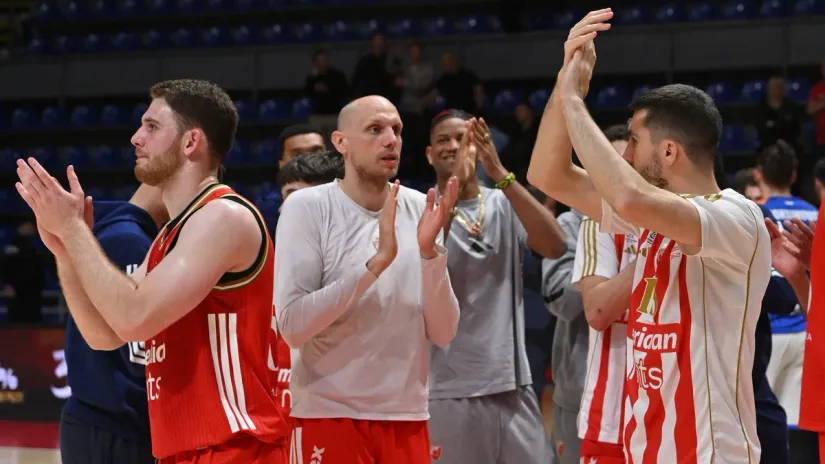 Detalj posle prve utakmice Crvene zvezde i Zlatibor Mozzarta (©MN Press)