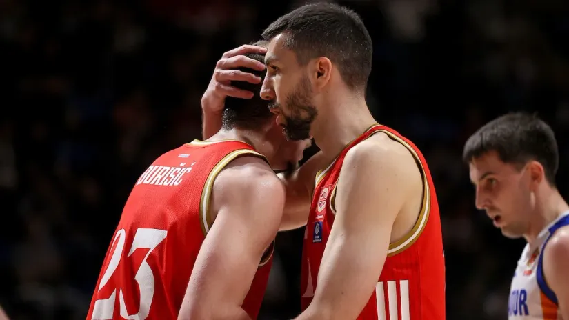 Nikola Đurišić i Ognjen Dobrić (©MN Press)