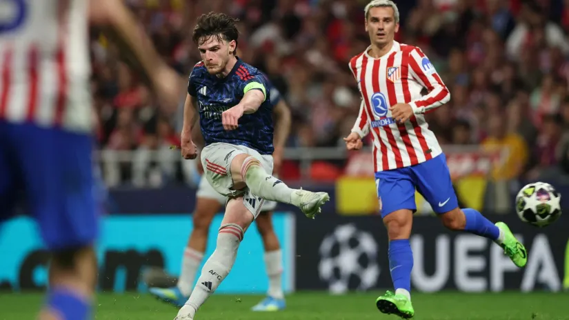Detalj sa prvog meča Atletika i Arsenala (©Reuters)