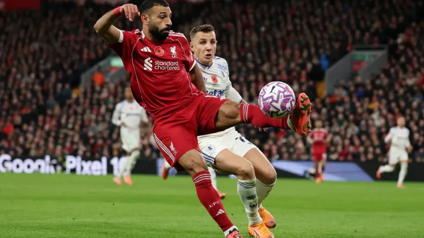 Mohamed Salah (Liverpul) i Luka Dinj (Aston Vila)