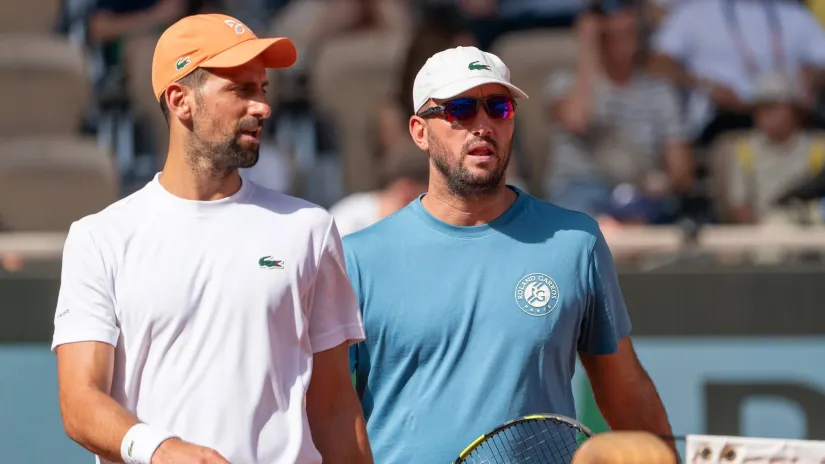 Novak Đoković i Viktor Troicki (Gulliver, Photo by Marleen Fouchier BSR Agency)