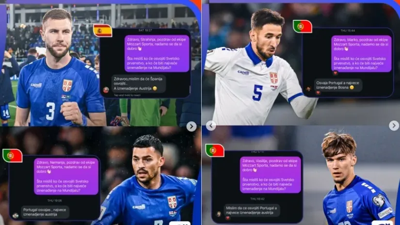 Šta kažu bivši i sadašnji srpski fudbaleri, ko osv