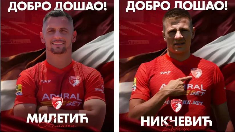 Dok čekaju Feđu Dudića, Kragujevčani doveli dvojic