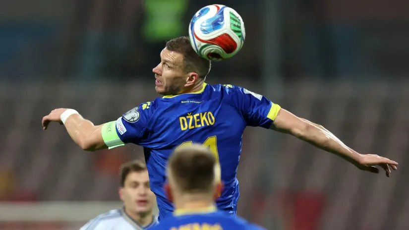 Kapiten reprezentacije BiH Edin Džeko