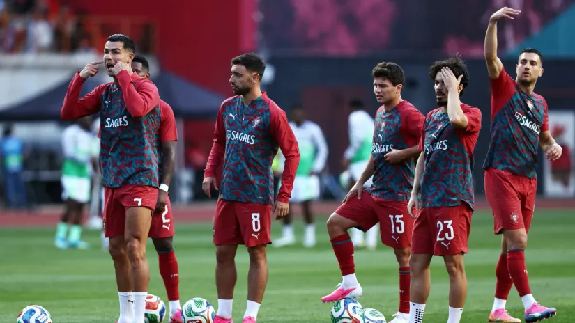 Fudbaleri Portugalije (©Reuters)