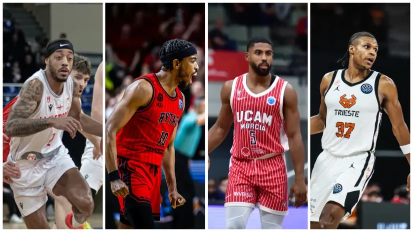 Markiz Rid, Džerek Harding, Dejvid Dedžulijus i Džemajas Remzi (Foto: FIBA)