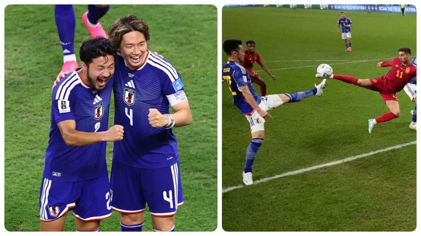 Reprezentativci Japana i sećanje na meč u Kataru (©Reuters)