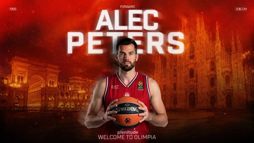 Alek Piters (©Olimpia Milano)