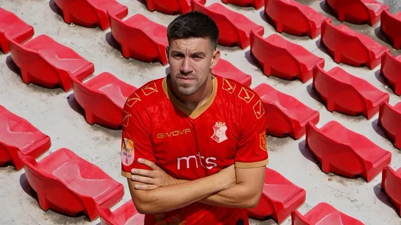 Andrija Luković (©Facebook/Napredak)