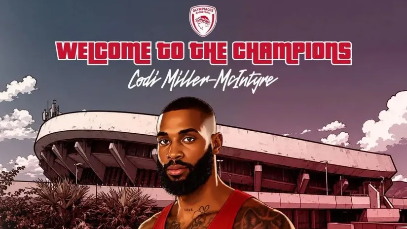 Kodi Miler Mekintajer u Olimpijakosu (@Olympiacos B.C)