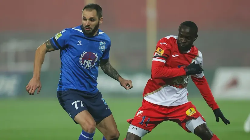 Uroš Ljubomirac protiv Vojvodine (©Starsport)