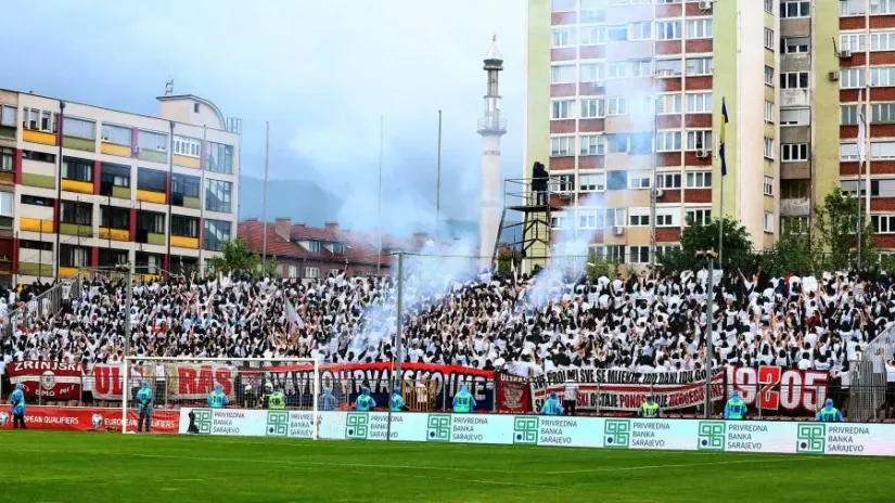 ©Guliver image (navijači Veleža)