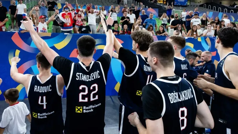 Košarkaši Srbije u Ljubljani (©FIBA Basketball)