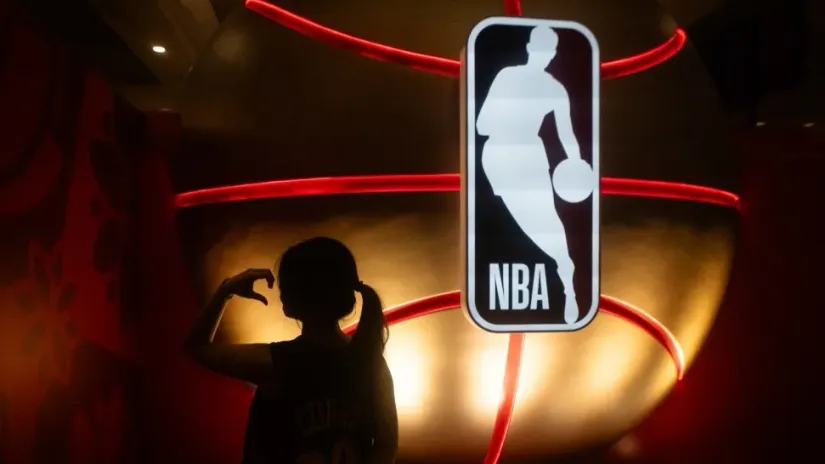 NBA logo (AFP)