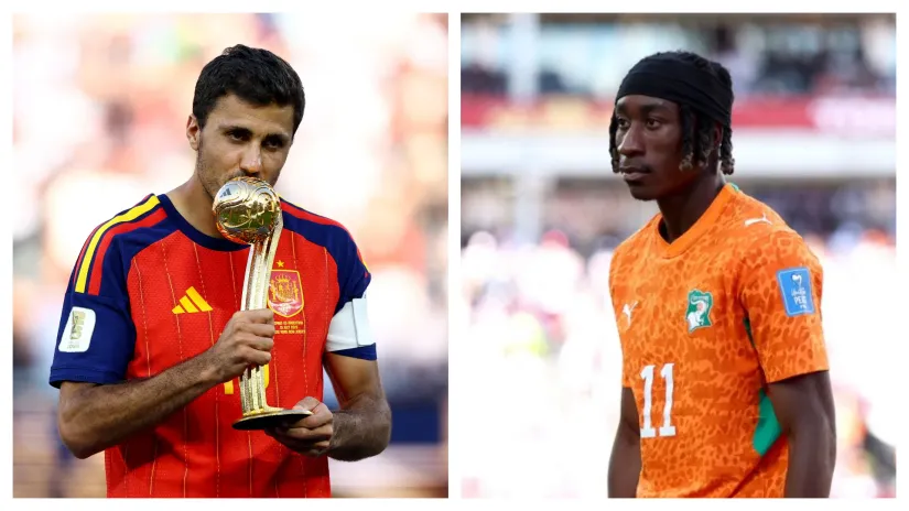 Rodri i Diomande (©Reuters, ©AFP)