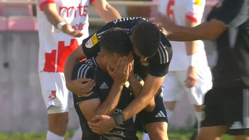 Trenutak kada su Milana Đokovića savladale emocije (©Arena Sport)