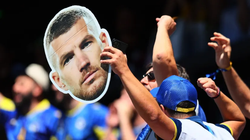 Edin Džeko (©Reuters)