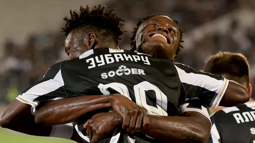 Slavlje fudbalera Partizana (©Star Sport)