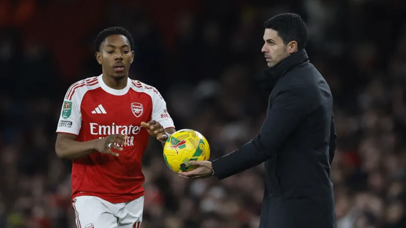 Majls Luis Skeli i Mikel Arteta (©Reuters)