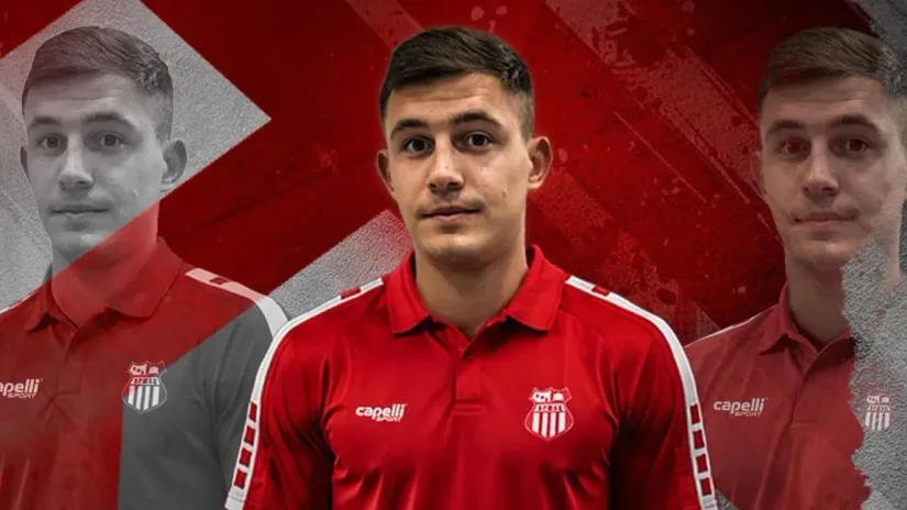 Nemanja Žunjić (©Facebook/OFK Vršac)