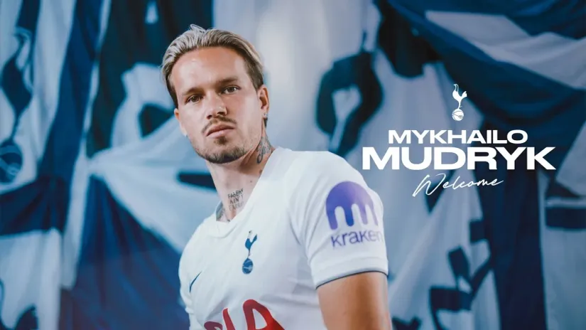 Mihajlo Mudrik (©SpursOfficial)