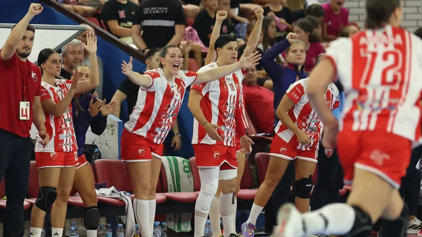 Rukometašice Crvene zvezde (©MN Press)